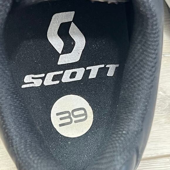 SCOTT BOA Cable length 50 cm black cycle spin shoes with spd clips Men size 7.5 - Picture 8 of 8